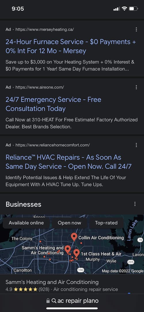 hard to to SEO for HVAC contractors 